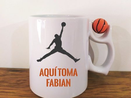 Mug balón baloncesto