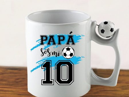 Mug balón fútbol