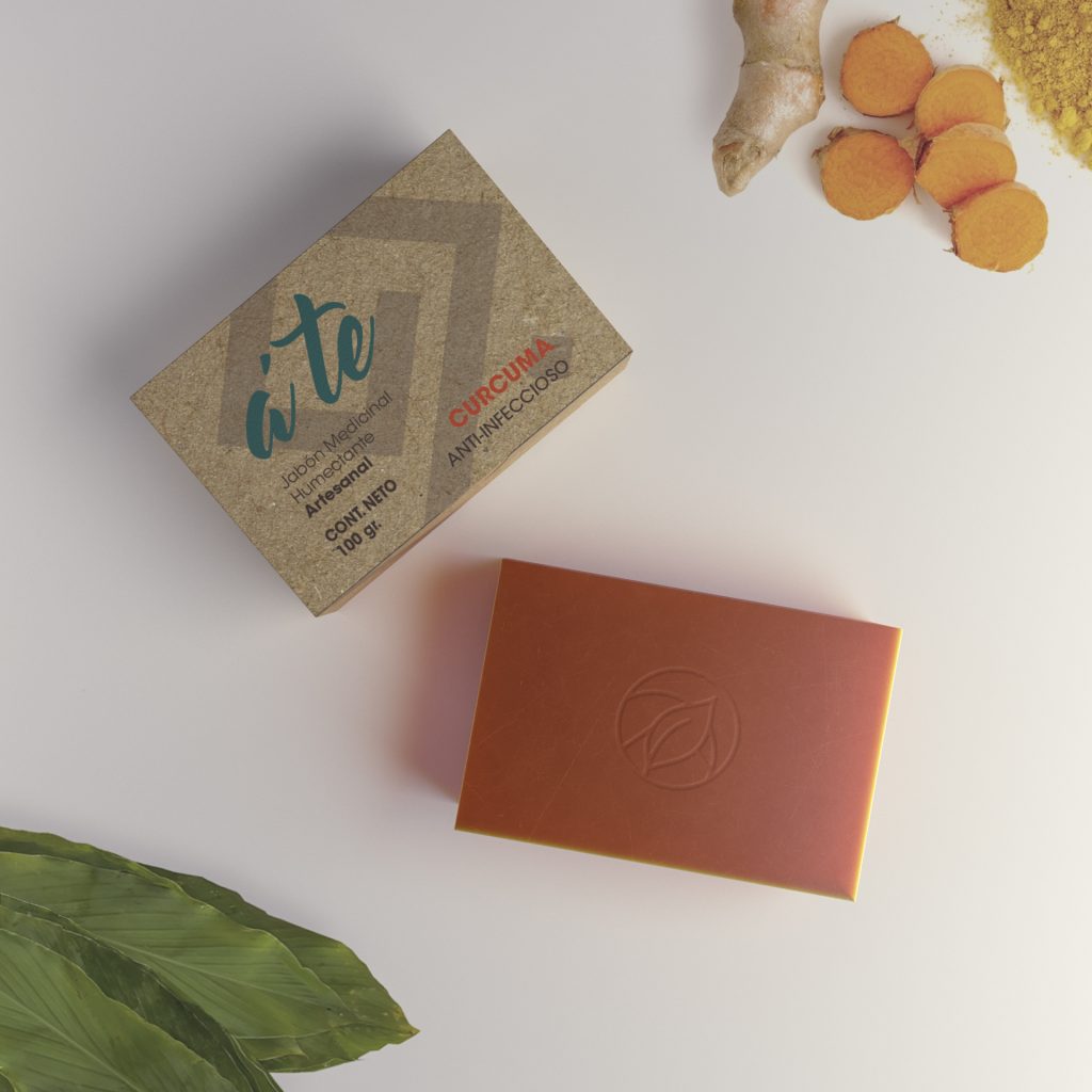 Jabón A'te Cúrcuma